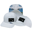 Hawaii Hat, Baseball Hat, Snapback Hat, White, Mens Hat, Womens Hat, Main Picture