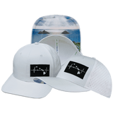 Hawaii Hat, Baseball Hat, Snapback Hat, White, Mens Hat, Womens Hat, Main Picture