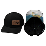 Hawaii Hat, Baseball Hat, Snapback Hat, Black, Mens Hat, Womens Hat, Main Picture