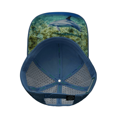 Hawaii Hat, Baseball Hat, Snapback Hat, Sea Blue, Mens Hat, Womens Hat, Underbill Picture