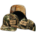 Hunting Hat - Baseball Hat Fit - Tan Tree Camo - Fabric Back