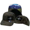 Hunting Hat - Baseball Hat Fit - Soft Earth Camo - Laser Mesh