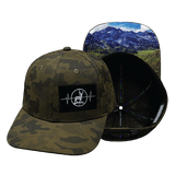 Hunting Hat, Baseball Hat, Snapback Hat, Soft Earth Camo, Mens Hat, Womens Hat, Main Picture 
