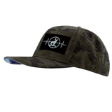 Hunting Hat, Baseball Hat, Snapback Hat, Soft Earth Camo, Mens Hat, Womens Hat, Side Picture 