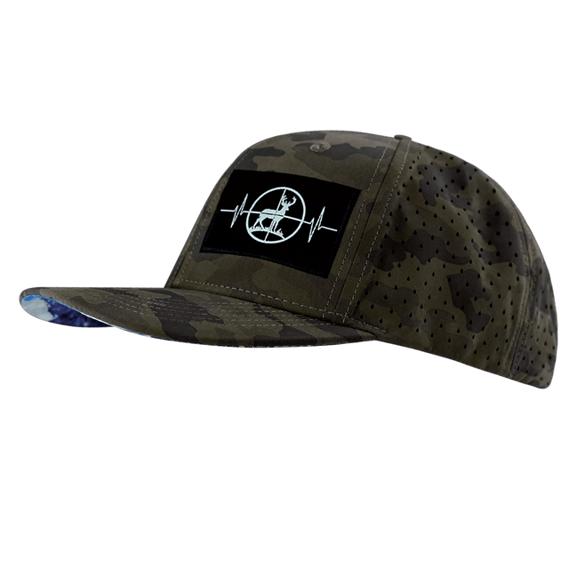 Hunting Hat, Baseball Hat, Snapback Hat, Soft Earth Camo, Mens Hat, Womens Hat, Side Picture 