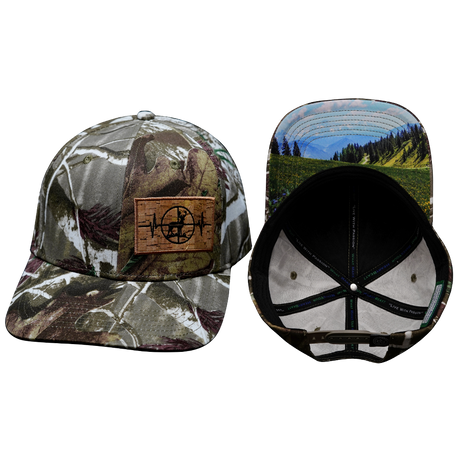 Hunting Hat, Baseball Hat, Snapback Hat, Light Moss Tree Camo, Mens Hat, Womens Hat, Main Picture 