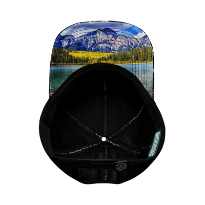 Hunting Hat, Baseball Hat, Snapback Hat, Natural Tree Camo, Black, Mens Hat, Womens Hat, Underbill Picture 