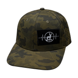 Hunting Hat, Baseball Hat, Snapback Hat, Soft Earth Camo, Mens Hat, Womens Hat, Front Picture 