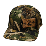 Hunting Hat, Baseball Hat, Snapback Hat, Tan Tree Camo, Mens Hat, Womens Hat, Front Picture 