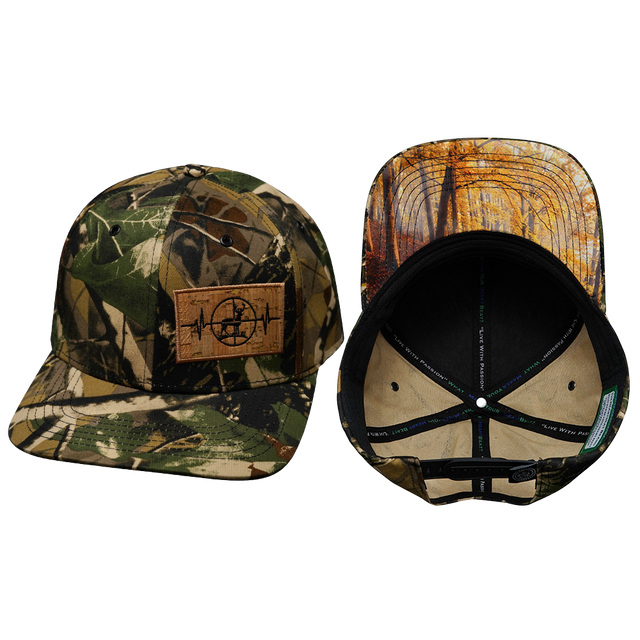 Hunting Hat, Baseball Hat, Snapback Hat, Tan Tree Camo, Mens Hat, Womens Hat, Main Picture 