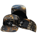 Hunting Hat - Flat Bill - Fall Tree Camo - Fabric Back
