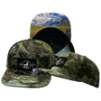 Hunting Hat, Flat Bill, Snapback Hat, Green Tree Camo, Mens Hat, Womens Hat, Main Picture