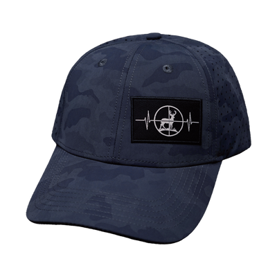 Hunting Hat, Low Profile, Snapback Hat, Soft Dark Camo, Mens Hat, Womens Hat, Front Picture 