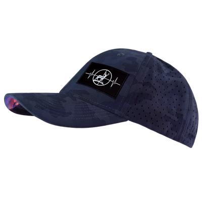 Hunting Hat, Low Profile, Snapback Hat, Soft Dark Camo, Mens Hat, Womens Hat, Side Picture 