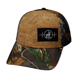 Hunting Hat, Low Profile, Snapback Hat, Cork, Fall Camo, Mens Hat, Womens Hat, Front Picture 