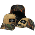 Hunting Hat - Low Profile - Cork - Fall Camo - Fabric Back