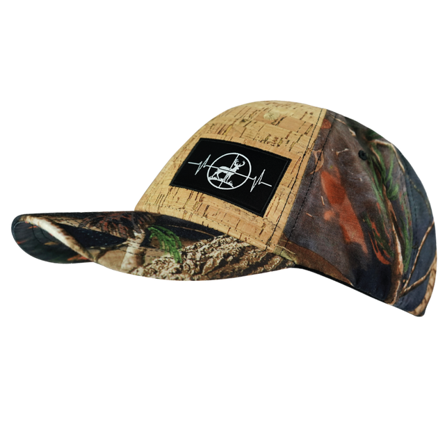 Hunting Hat, Low Profile, Snapback Hat, Cork, Fall Camo, Mens Hat, Womens Hat, Side Picture 