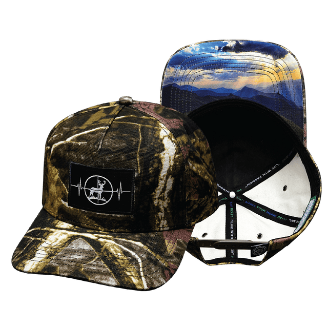 Hunting Hat, Trucker Hat, Snapback Hat, Tan Tree Camo, Mens Hat, Womens Hat, Main Picture