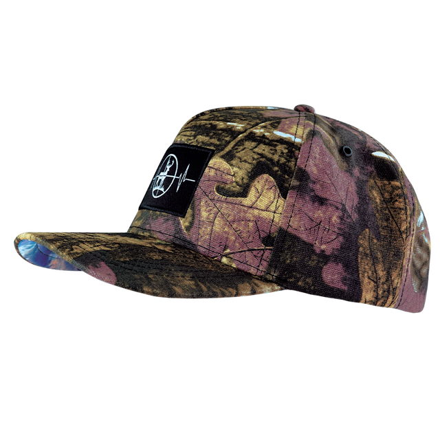 Hunting Hat, Trucker Hat, Snapback Hat, Tan Tree Camo, Mens Hat, Womens Hat, Side Picture