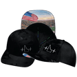 Idaho Hat, Baseball Hat, Snapback Hat, Black Camo, Black, Mens Hat, Womens Hat, Main Picture 