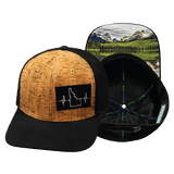 Idaho Hat, Baseball Hat, Snapback Hat, Cork, Black, Mens Hat, Womens Hat, Main Picture 
