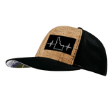 Idaho Hat, Baseball Hat, Snapback Hat, Cork, Black, Mens Hat, Womens Hat, Side Picture 