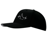 Idaho Hat, Baseball Hat, Snapback Hat, Black, Mens Hat, Laser Mesh, Womens Hat, Side Picture 