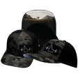 Idaho Hat, Baseball Hat, Snapback Hat, Tan Camo, Black, Mens Hat, Womens Hat, Main Picture 