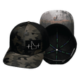 Idaho Hat, Baseball Hat, Snapback Hat, Tan Camo, Black, Mens Hat, Womens Hat, Main Picture 