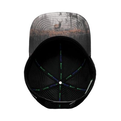Idaho Hat, Baseball Hat, Snapback Hat, Tan Camo, Black, Mens Hat, Womens Hat, Underbill Picture 