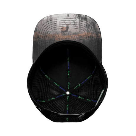 Idaho Hat, Baseball Hat, Snapback Hat, Tan Camo, Black, Mens Hat, Womens Hat, Underbill Picture 
