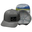 Idaho Hat, Baseball Hat, Snapback Hat, Gray, Mens Hat, Womens Hat, Main Picture 