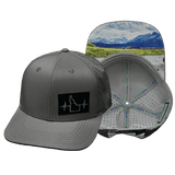 Idaho Hat, Baseball Hat, Snapback Hat, Gray, Mens Hat, Womens Hat, Main Picture 