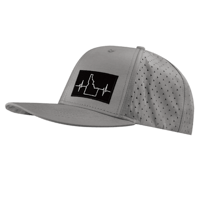 Idaho Hat, Baseball Hat, Snapback Hat, Gray, Mens Hat, Womens Hat, Side Picture