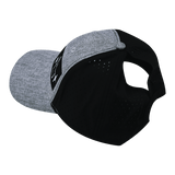 Idaho Hat, Low Profile, Ponytail, Snapback Hat, Heather Gray, Black, Mens Hat, Womens Hat, Ponytail Hole Picture 