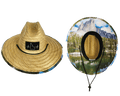 Idaho Straw - Sun Hat - Sawtooth