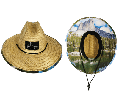Idaho Straw, Sun Hat, Sawtoooth, Mens Straw Hat, Womens Straw Hat, Main Picture