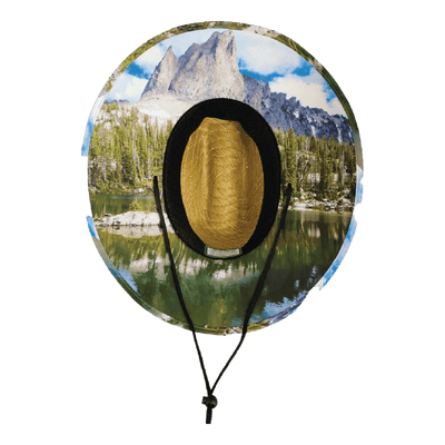 Idaho Straw, Sun Hat, Sawtoooth, Mens Straw Hat, Womens Straw Hat, Underbill Picture