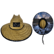 Idaho Straw, Sun Hat, McCall Night, Mens Straw Hat, Womens Straw Hat, Main Picture