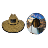 Idaho Straw, Sun Hat, River, Mens Straw Hat, Womens Straw Hat, Main Picture