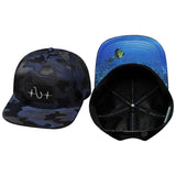 Fishing - 7 Panel -Navy Blue Camo