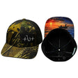 Fishing - 6 Panel - Tan Tree Camo / Black
