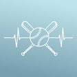 Baseball - Sticker - Vinyl - White