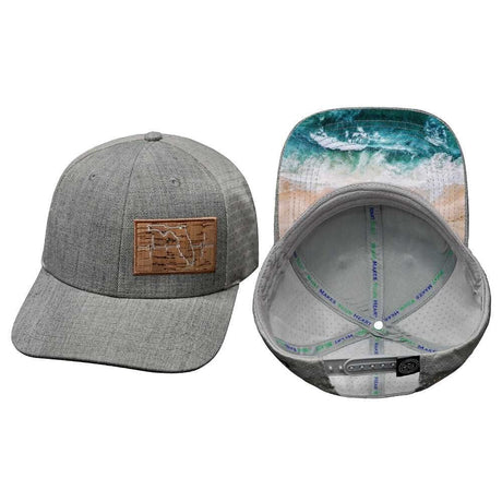 Florida - 6 Panel - Heather Gray / Gray