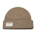 Mountains Beanie - Cuffed - Tan