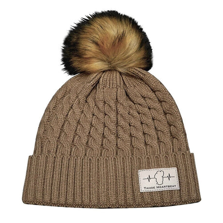Tahoe - Beanie - Pom - Tan