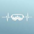 Snow Sports - Sticker - Vinyl - White