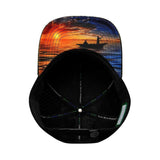 Fishing - 6 Panel - Tan Tree Camo / Black