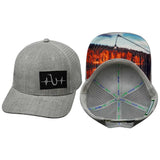Fishing Hat, Baseball Hat, Snapback Hat, Heather Gray, Gray, Mens Hat, Womens Hat, Main Picture