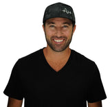 Fishing Hat, Baseball Hat, Snapback Hat, Black Camo, Mens Hat, Womens Hat, Man In Hat Picture